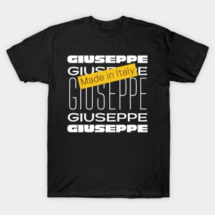 Giuseppe italian name T-Shirt